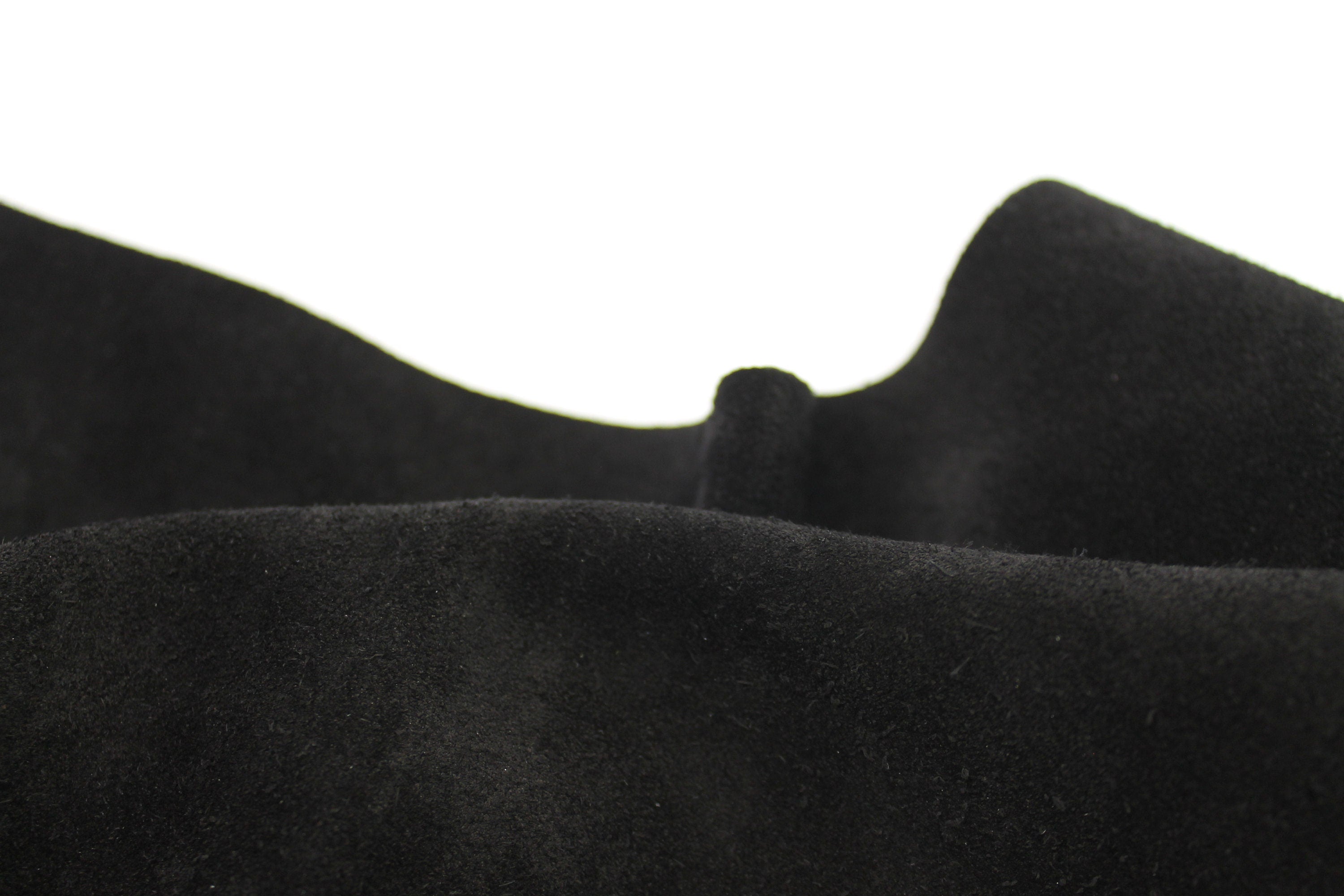 Black suede leather 1.2/1.4 mm 3-4 oz Real natural pre cut sheets panels
