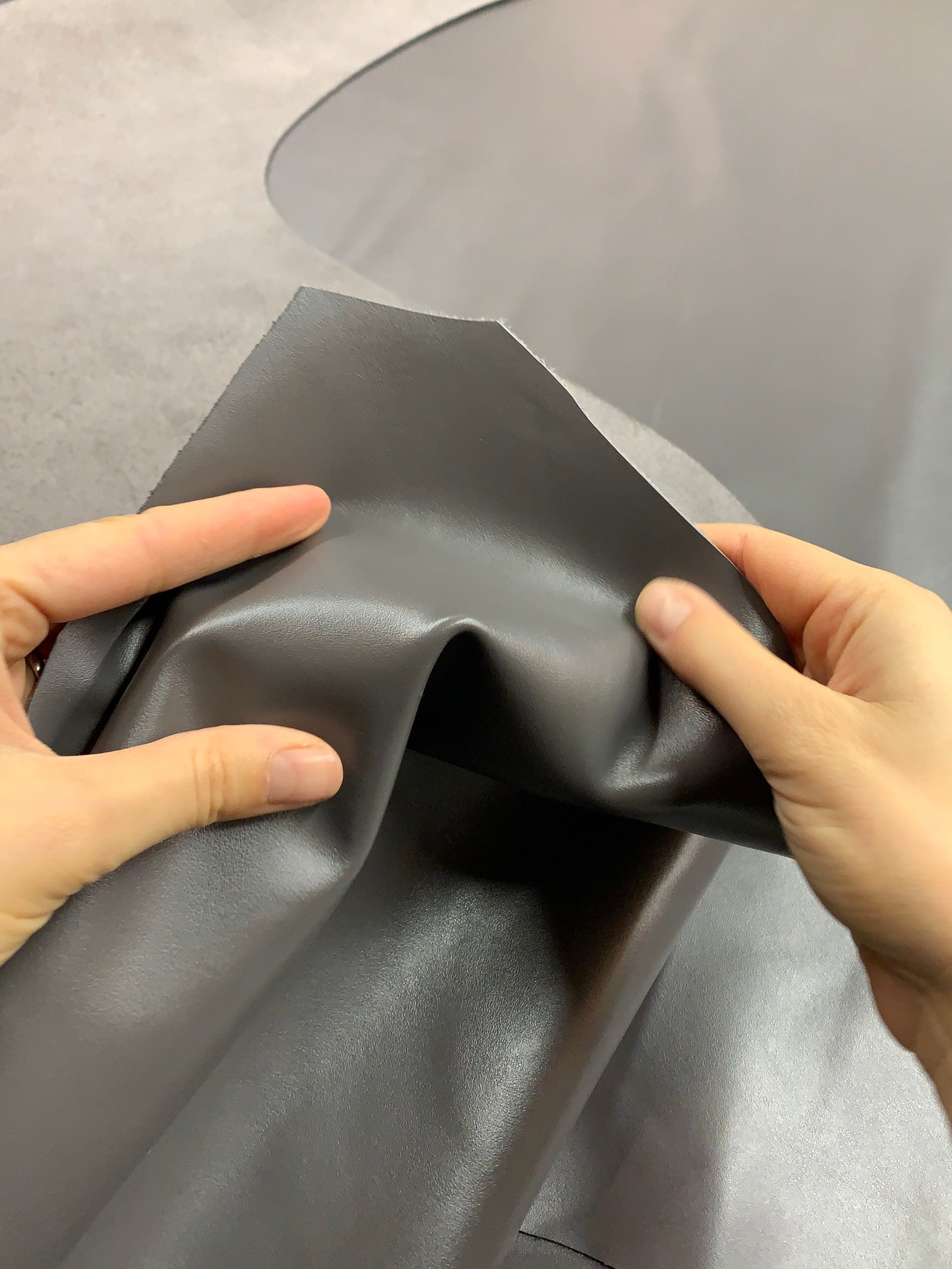 Gray 1leather Nappa| 1-1.2 mm | 3 oz