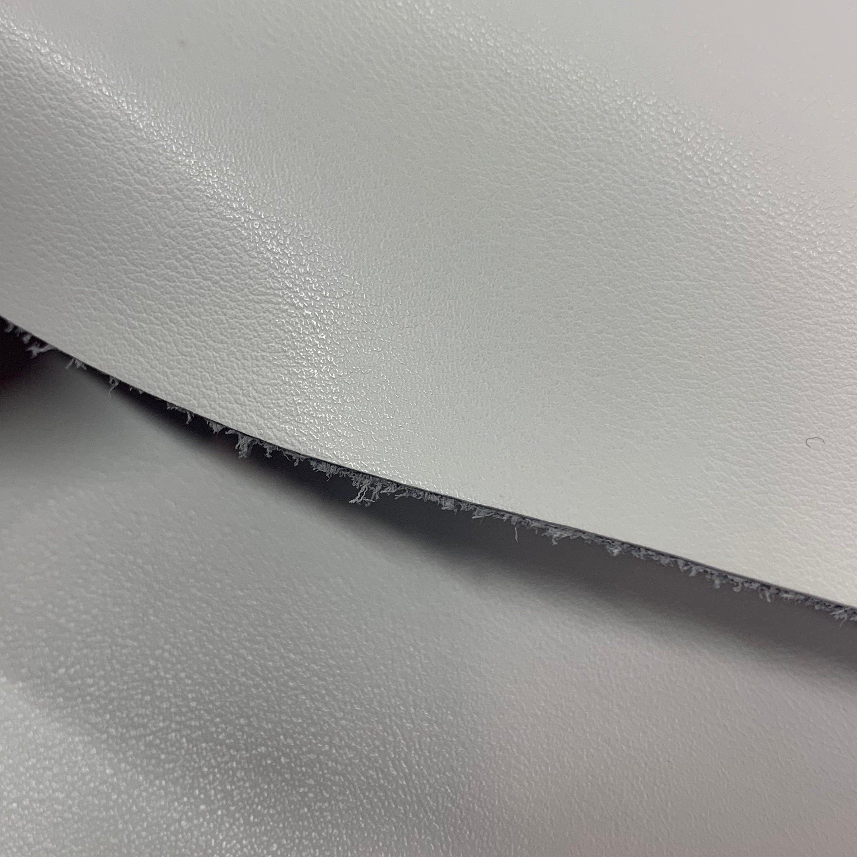 White Leather Nappa | Flat grain | 2.0 mm - 5 OZ | Natural real leather side | Thick for shoes bags leathercraft
