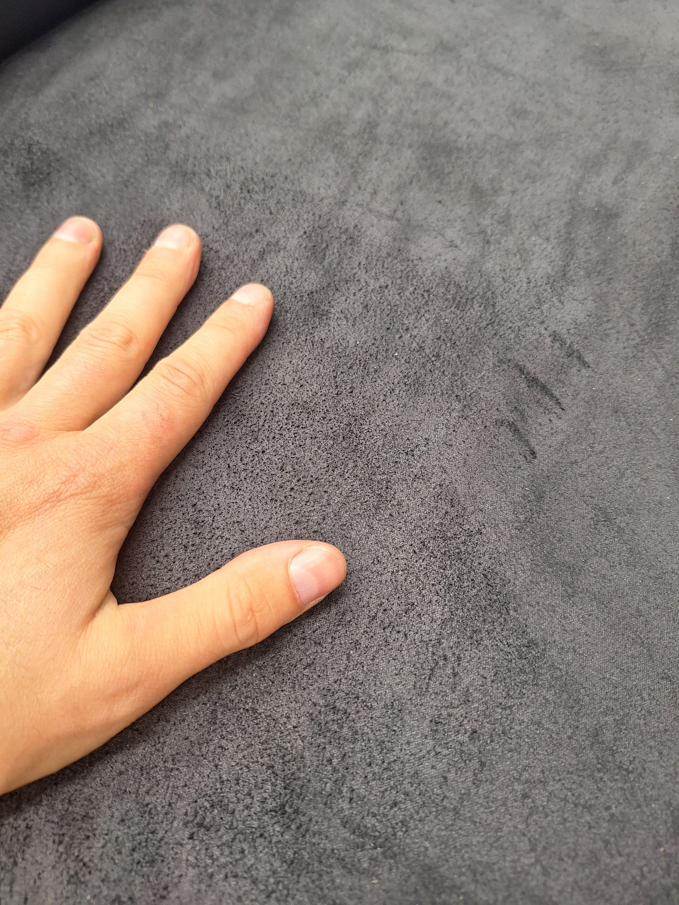 Black leather matt natural | Soft Temper | 1.6 mm - 4 oz thick | Smooth surface | sides, pieces, cuts | for shoes and sneakers