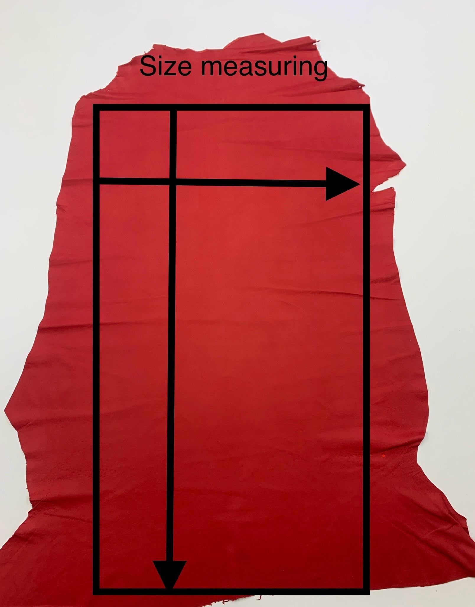 Red leather Thin sheep | nubuck soft | 0.4 mm 1oz | sheep hides skins | For sewing lining bookbinding leathercraft gloves purses