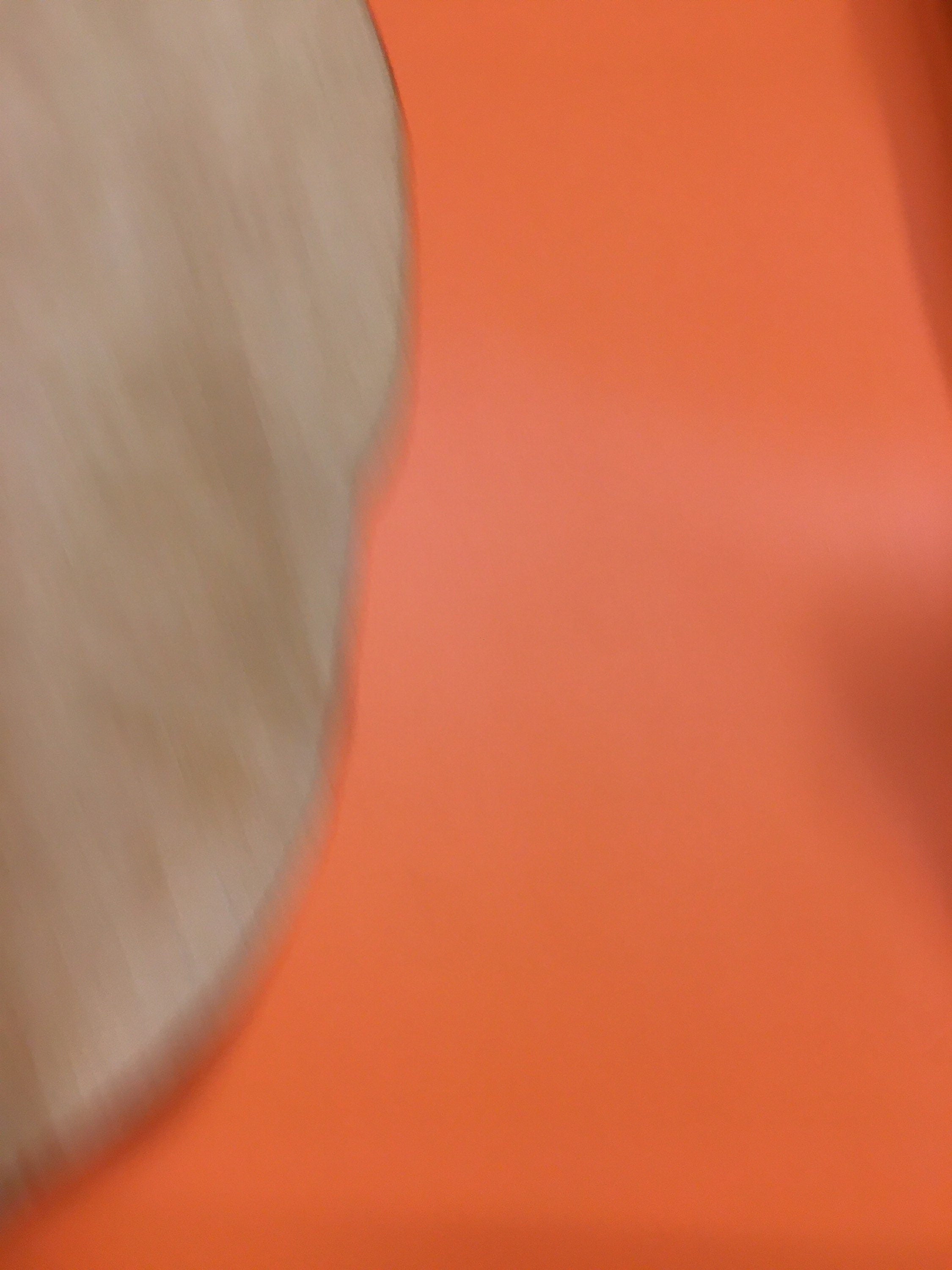 Orange 100% real leather| 1.4 mm | 3-4 OZ| Natural cow skin full sides hides | Precut sheets panels