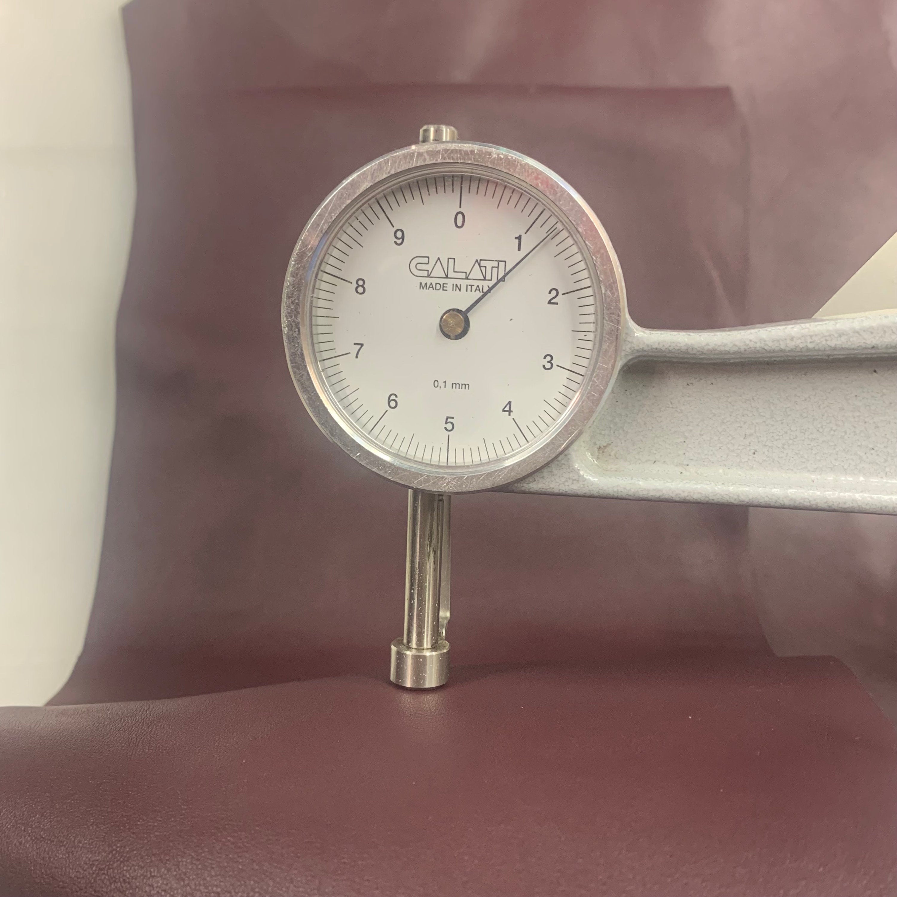 Burgundy leather full grain dark | 1.2 mm | 3 oz | real natural genuine leather | Full side hide | precut sheets panels