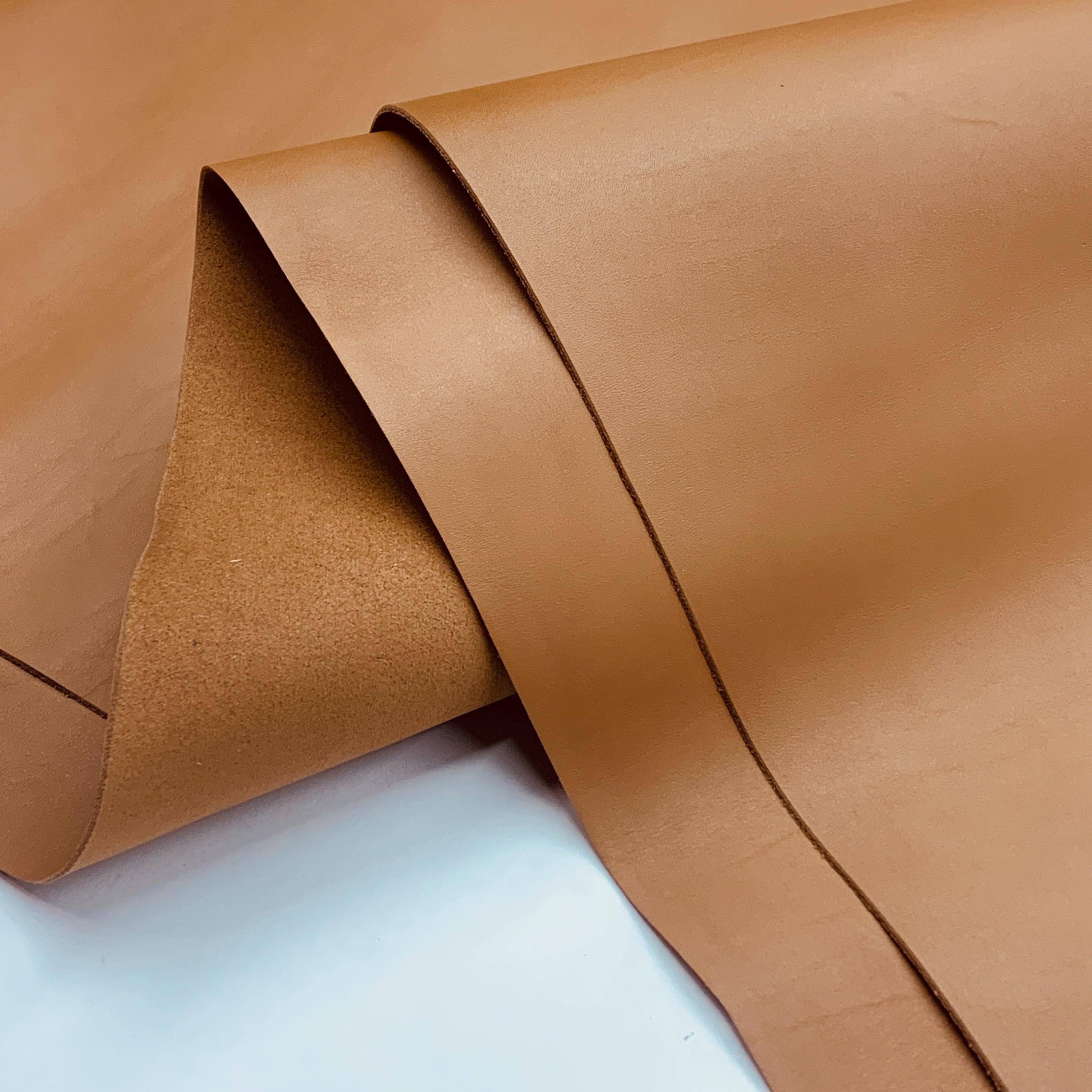 Brown leather 100% Real | 1.2 mm 3 oz | precut sheets panels for leathercraft bags shoes upholstery